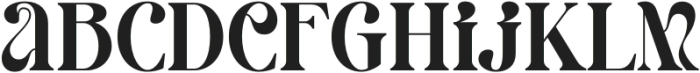 Giamlass Regular otf (400) Font LOWERCASE