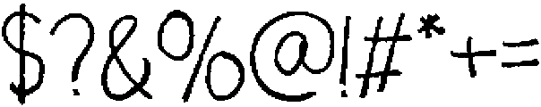 Gianome Regular otf (400) Font OTHER CHARS