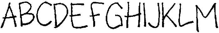 Gianome Regular otf (400) Font UPPERCASE