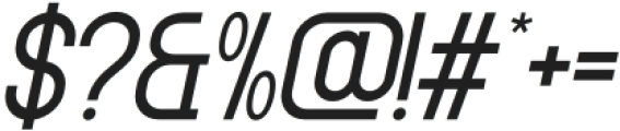 Giant Impact Regular Italic otf (400) Font OTHER CHARS