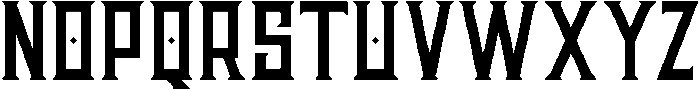 Giant Regular otf (400) Font UPPERCASE