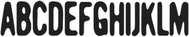 Giant Tigers Back otf (400) Font LOWERCASE