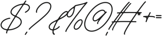 Giantoli Italic otf (400) Font OTHER CHARS