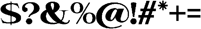 Giantrick Black ttf (900) Font OTHER CHARS