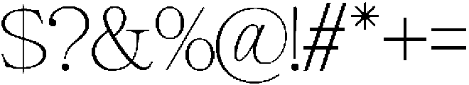Giantrick Thin ttf (100) Font OTHER CHARS