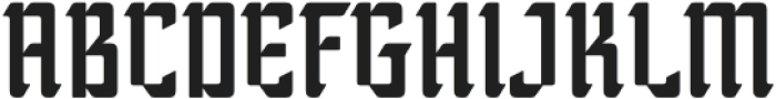 Gibao Regular otf (400) Font UPPERCASE