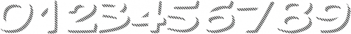 Gibon Bold Shadow Striped 2 Bold otf (700) Font OTHER CHARS