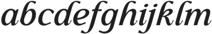 Gibralt Medium Italic otf (500) FONT