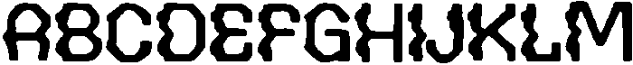 Gice ttf (400) Font UPPERCASE