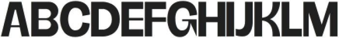 Gifka Medium otf (500) Font UPPERCASE