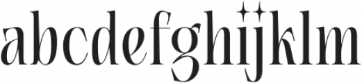 Giftcage Condensed otf (400) Font LOWERCASE
