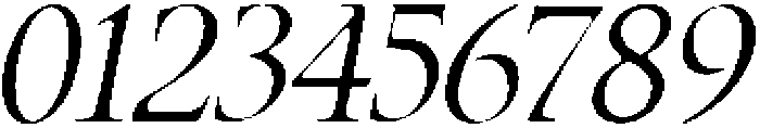 Gifterly Italic otf (400) Font OTHER CHARS