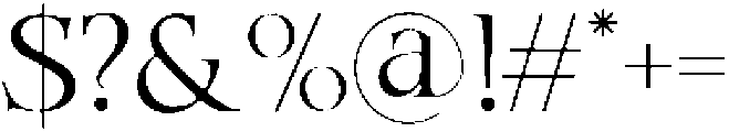 Gifterly Regular otf (400) Font OTHER CHARS