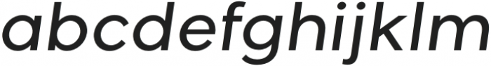 Giga Sans Medium Italic otf (500) Font LOWERCASE