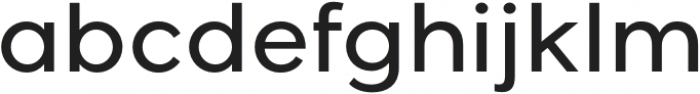Giga Sans Medium otf (500) Font LOWERCASE
