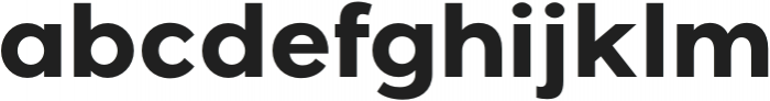 GigaSans-Bold otf (700) Font LOWERCASE