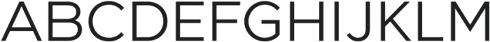 GigaSans-Regular otf (400) Font UPPERCASE