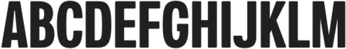 Gigenham Condensed otf (400) Font UPPERCASE