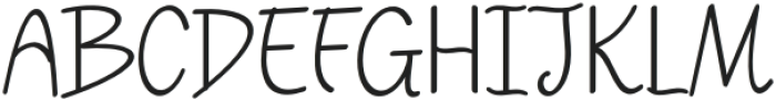 Giggles Regular otf (400) Font UPPERCASE