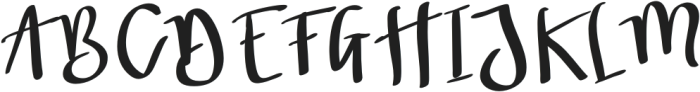 Gihatrea Regular otf (400) Font UPPERCASE