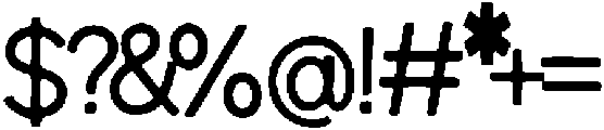 Gijequ ttf (400) Font OTHER CHARS