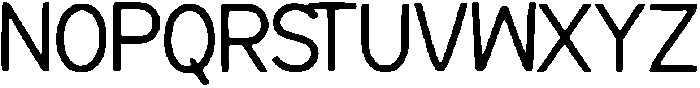 Gijequ ttf (400) Font UPPERCASE