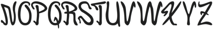 GijkoltRisla-Regular otf (400) Font UPPERCASE
