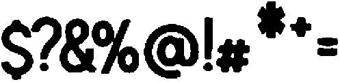 Gijovu ttf (400) Font OTHER CHARS