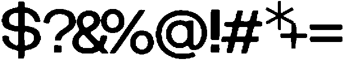 Gikima ttf (400) Font OTHER CHARS