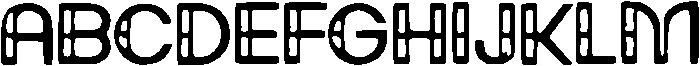 Gikima ttf (400) Font UPPERCASE