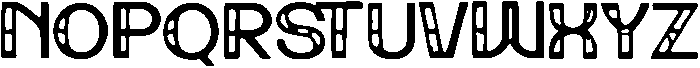 Gikima ttf (400) Font UPPERCASE
