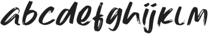 Gilbern otf (400) Font LOWERCASE