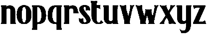 Gilded Winter otf (400) Font LOWERCASE