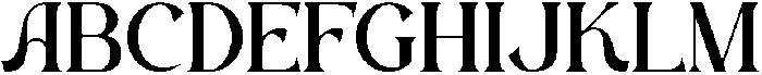 Gilden Regular otf (400) Font UPPERCASE