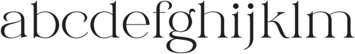 Gilfiky Regular otf (400) Font LOWERCASE