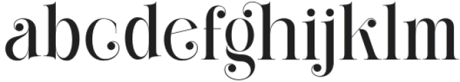 Gilgha Regular otf (400) Font LOWERCASE