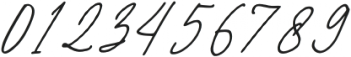 Gilkey-Italic otf (400) Font OTHER CHARS