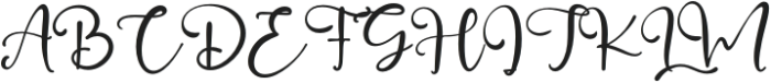 Gillian Wallace otf (400) Font UPPERCASE