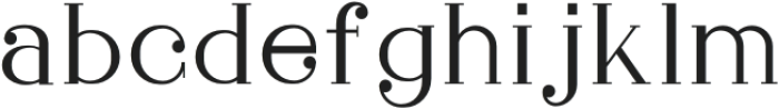 Gillion Regular otf (400) Font LOWERCASE