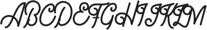 Gillnord otf (400) Font UPPERCASE