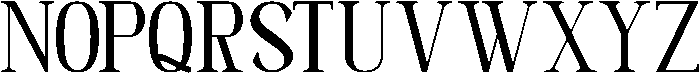 Gillpause otf (400) Font UPPERCASE