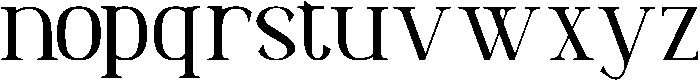Gillpause otf (400) Font LOWERCASE