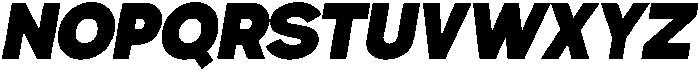 Gillune Black Italic otf (900) Font UPPERCASE