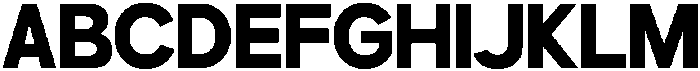 Gillune Bold otf (700) Font UPPERCASE