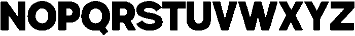 Gillune Extrabold otf (700) Font UPPERCASE