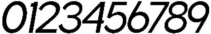 Gillune Italic otf (400) Font OTHER CHARS