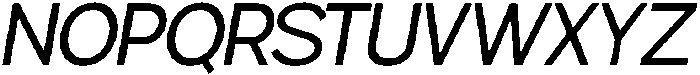 Gillune Italic otf (400) Font UPPERCASE