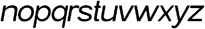Gillune Italic otf (400) Font LOWERCASE