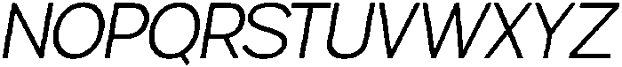 Gillune Light Italic otf (300) Font UPPERCASE
