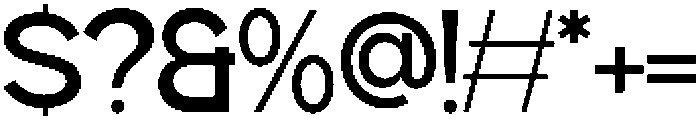 Gillune Medium otf (500) Font OTHER CHARS